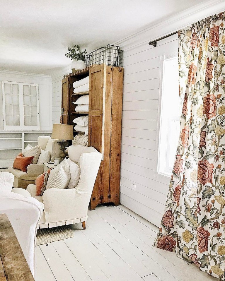90+ Awesome Modern Farmhouse Curtains for Living Room