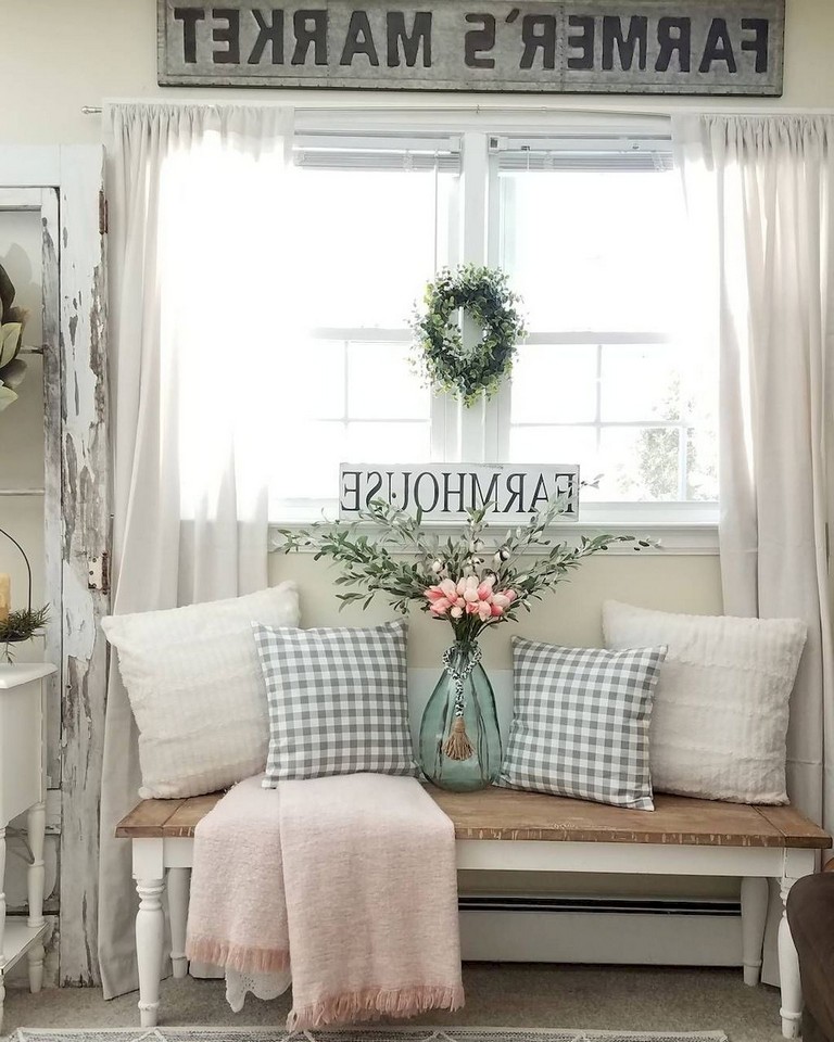 90+ Awesome Modern Farmhouse Curtains for Living Room